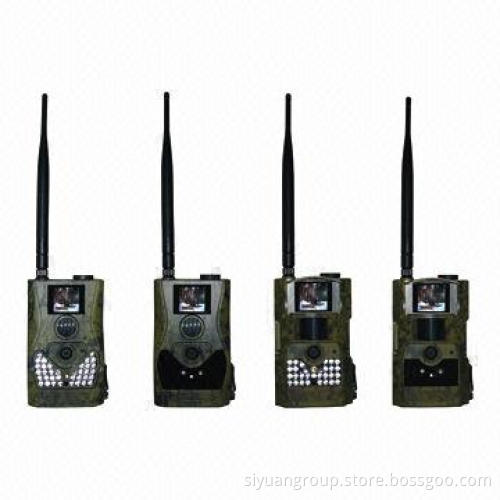 8MP GSM/GPRS Day/Night Hunting Cameras with 1.7-inch Color Display and Up to 32GB Memory SD Card